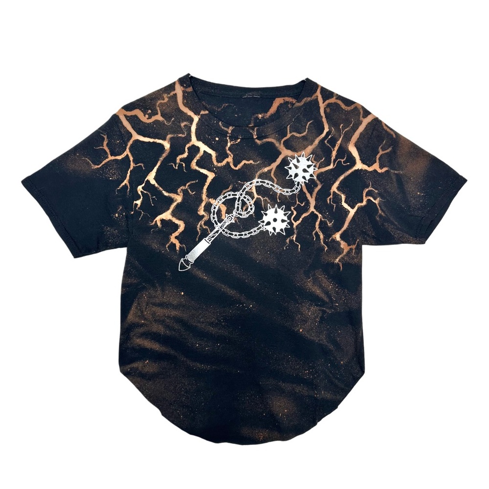 DOUBLE TROUBLE Flail lightning black T Shirt